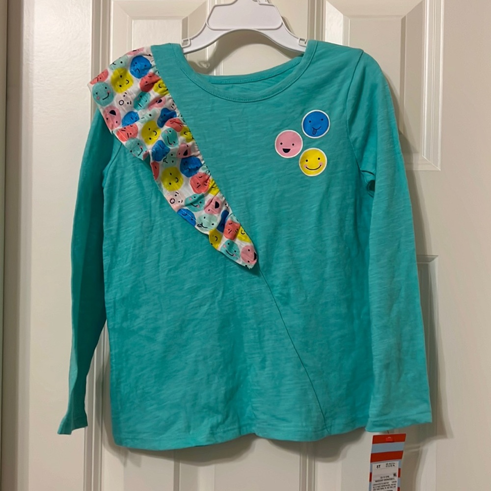 Lot of Cat & Jack, Crazy 8, Sonoma Girls Long Sleeve Shirts size 4-5